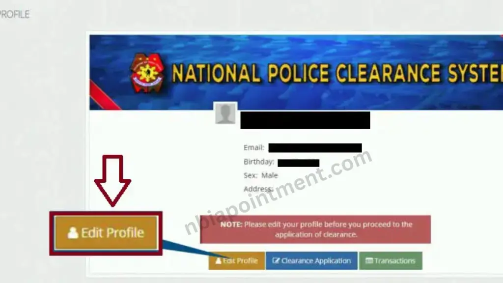 Log In and Complete Your Profile