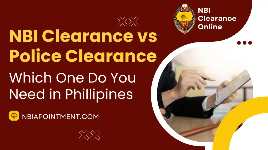 NBI Clearance vs Police Clearance (1)