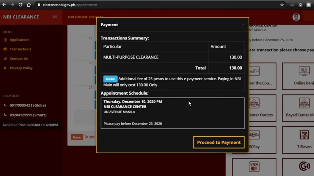 Payment Issues or Lost Reference Number