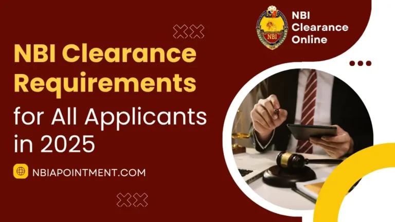 NBI Clearance Requirements
