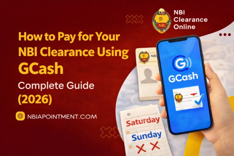 How to Pay for Your NBI Clearance Using GCash