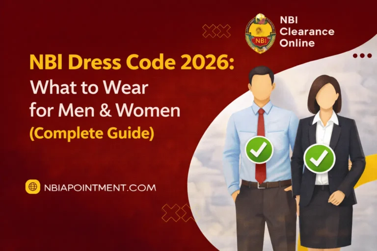 NBI Dress Code 2026: What to Wear for Men & Women (Complete Guide)