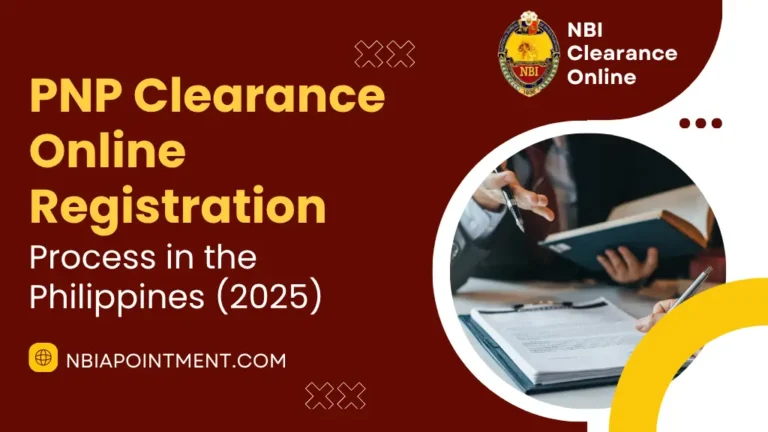 PNP Clearance Online Registration