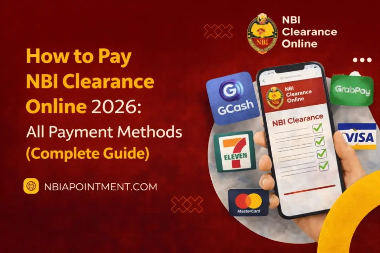 How to Pay NBI Clearance Online 2026: All Payment Methods