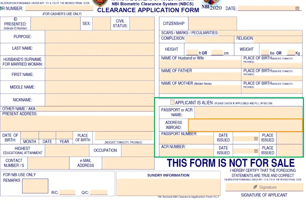 NBI clearance sample front 2026 Philippines”