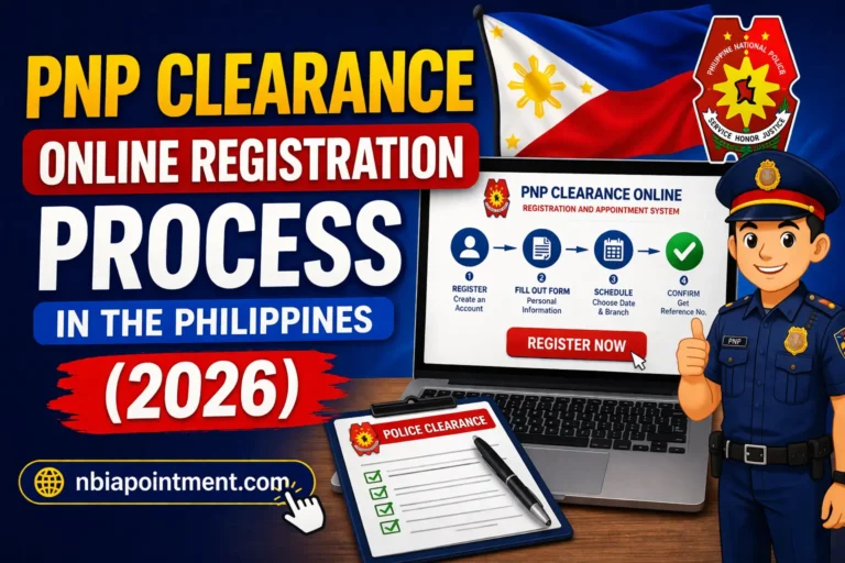 PNP Clearance Online Registration Process in the Philippines (2026)